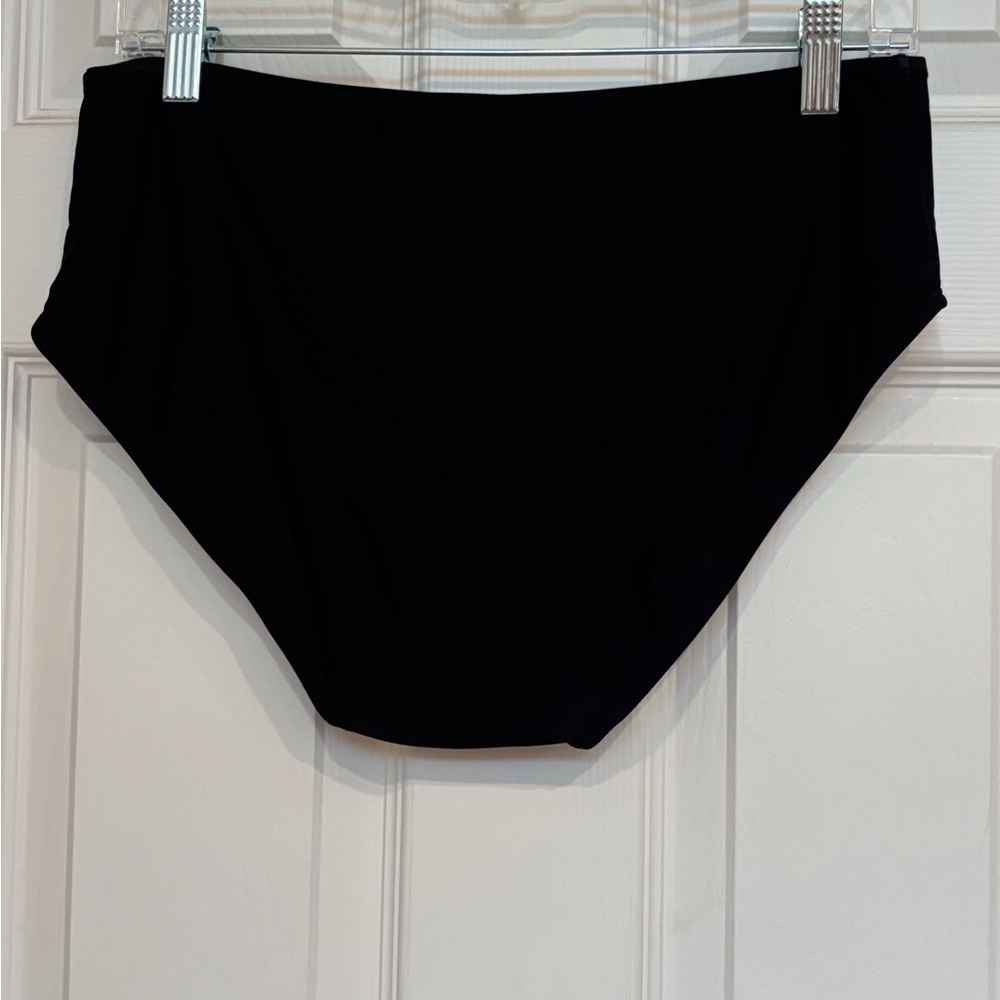 Black bikini bottoms. Size 12. Tried on once. NWOT